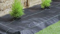 Toile de paillage industrielle tissée en PP pour l'agriculture et l'aménagement paysager, anti-herbe, certifiée ISO, fabriquée en Chine