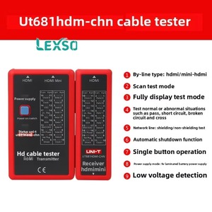 เครื่องทดสอบสายเคเบิลความละเอียดสูง รุ่น Unit Ut681l เครื่องหาตำแหน่งเครือข่าย เครื่องตรวจจับสาย เครื่องตรวจสอบสำหรับการทดสอบทางอุตสาหกรรม Lexso - Product Image 3