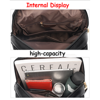 Nouveau Design Sac à Dos Imperméable pour Femmes Grande Capacité Sac à Dos Élégant pour Dames Résistant à l'Usure pour Affaires et Loisirs Extérieurs