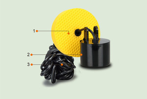 Détecteur de bancs de poissons portable HD DORISEA 0,7M-100M Sonar de pêche Visuel en métal - Product Image 5
