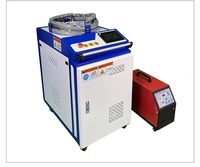 Nouvelle machine de soudage/découpe/nettoyage au laser à fibre portative refroidie par eau TNN 3-en-1 1-3KW pour acier inoxydable et aluminium