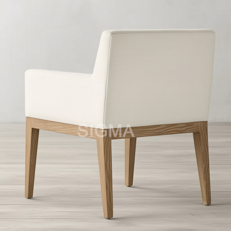 Customized Wooden Armchair Solid Wood Dinning Chairs Cheap Chairs For Dining Table