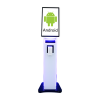 Moniteur à écran tactile Win/Android OS RK3566 Machine de commande automatique avec imprimante pour kiosque de restauration rapide