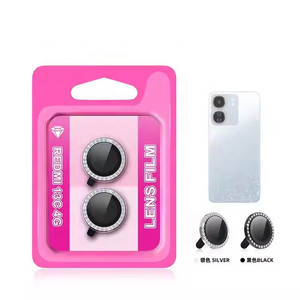 Installation facile Eagle Eye Alloy Metal Glass Diamond Camera Lens Protector pour Redmi Note 14 Pro Lens Shield pour <span class=keywords><strong>Iphone</strong></span> - Product Image 4