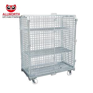 Support empilable de grande capacité de haute qualité pour le chariot de Transport de stockage de feuilles Cage à rouleau Simple adaptée aux panneaux - Product Image 4