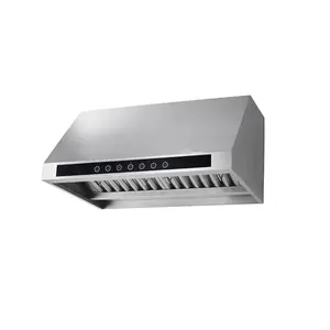 Personalizado Kitchen Appliance Aço Inoxidável Range Hood