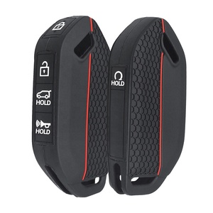 Juego de Funda de Silicona para Llave Remota de Coche con Llavero para Kia Carnival EV9 Picanto <span class=keywords><strong>GT</strong></span> <span class=keywords><strong>Line</strong></span> K3 K5 Sorento MQ4 KA4 Morning 2024 - Product Image 1