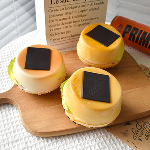 Modelo de Exhibición de Cocina de Dibujos Animados: Sándwich, Hamburguesa, Perrito Caliente, Manualidades de Plástico Ecológico, Accesorios de Educación Temprana, Restaurante - Product Image 2