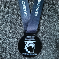 Chine Fournisseurs Pas Cher Conception Libre Votre Propre Sport Dye Noir Plaqué Spinning Médaille Médailles Personnalisées Et Trophées Médailles De Tournoi