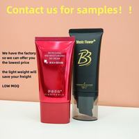 En stock, tube cosmétique vide en plastique PE, tube de crème solaire, tube de lotion pour les mains, emballage de crème solaire personnalisé