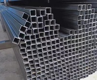 SS400 S235JR 方形/矩形热轧/冷轧/ERW 碳钢管 空心断面结构用 Ms 建筑用管材