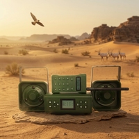 Appareil d'appel d'oiseaux BIRDKING avec sons mixtes d'oies et de canards, 2 haut-parleurs 80W, boîte à outils en plastique, lecteur MP3 pour la chasse aux oiseaux