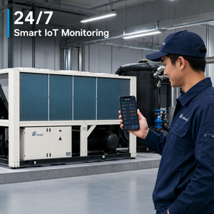 Système de refroidissement à vis à haute capacité, refroidi par air, avec contrôle intelligent pour la climatisation centrale commerciale - Product Image 5