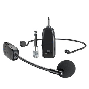 Micrófono Inalámbrico JYD <span class=keywords><strong>U12A</strong></span> de Diadema 2.4G, Micrófono Inalámbrico Tipo Megáfono Little Bee, Gran Venta - Product Image 1