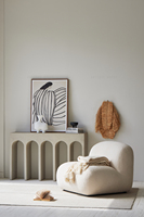 Mobilier de maison moderne nordique confortable canapé beige doux chaise design minimaliste loisirs canapé simple chaise