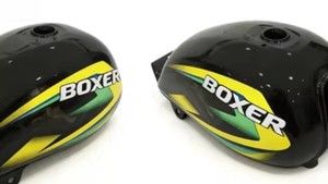 Ensemble de réservoir de carburant pour moto avec autocollants pour Bajaj Boxer BM150, pièces de rechange pour réservoir <span class=keywords><strong>d</strong></span>'<span class=keywords><strong>essence</strong></span> - Product Image 2