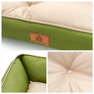 2025 Neues Design Luxus Plüsch Haustier bett-Weiches wasch bares Welpen kissen für Zwinger kiste - Product Image 6