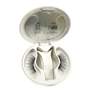 Cils magnétiques réutilisables sans colle, effet 3D naturel, en fibres synthétiques, format voyage, pour usage quotidien – Offre Spéciale - Product Image 5