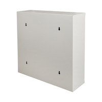 Rak Server Dinding 19 Inch SPCC 4U Ukuran Kustom dengan Pintu Kaca untuk Penggunaan Rumah Tangga