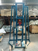 Cric de levage hydraulique pour bobines de câbles en acier 10T avec bras de levage |   Outil de manutention de bobines de câbles 80-100 kg, charge nominale 50-100 kN pour le déroulement