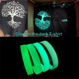 Bracelet en silicone imperméable gravé au laser avec logo personnalisé, lumineux et phosphorescent dans le noir, cadeau de mariage, promotionnel <span class=keywords><strong>pour</strong></span> les fêtes - Product Image 4
