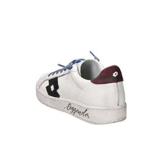 Baskets Lotto Leggenda pour homme, blanc bordeaux, talon de 3 cm, tailles 40 41 42 43 44 45 46 - Product Image 2