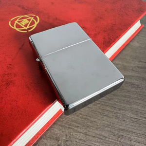 Briquets à <span class=keywords><strong>kérosène</strong></span> pour cigarettes et cigares en métal argenté de luxe personnalisés avec logo, accessoires pour fumeurs - Product Image 6