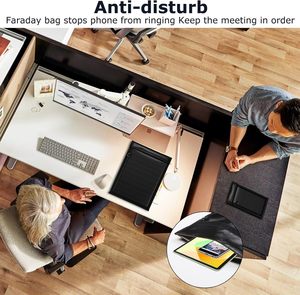 Sacs Faraday pour téléphones, sacs imperméables et ignifuges pour documents, pochette anti-EMP et anti-RFID pour clés de voiture, sacs de protection antivol - Product Image 6