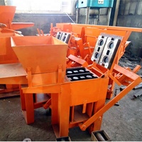 QMR 2-40 terre compressée bloc de verrouillage manuel brique faisant la machine machine de production de briques de verrouillage