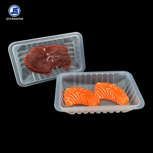 ถาดพลาสติกเนื้อปลาแซลมอนเนื้อแช่แข็งเนื้อพลาสติกบรรจุภัณฑ์แบบบลิสเตอร์ซูเปอร์มาร์เก็ต - Product Image 1