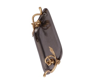 Bandeja para servir café de aluminio chapado en oro de alta calidad con asas de Rama para hoteles, restaurantes, vajilla de fiesta, plato - Product Image 2