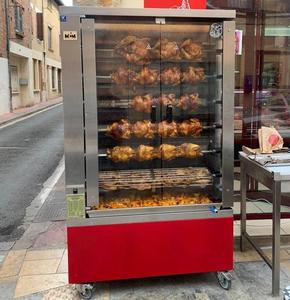 Профессиональная встраиваемая электрическая печь-гриль для жарки курицы, 4000 Вт, большая вместимость, энергосберегающая, высокотемпературная - Product Image 5