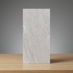 Azulejos de porcelana con aspecto de mármol gris Harbour Grey de 800x1600 mm, acabado mate brillante, para pisos y paredes de cocinas. - Product Image 1