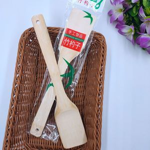 1 Yuan 2 Yuan Bamboo Stir-fry Spatula Non-stick Pan Special Bamboo Spatula Household High Temperature Resistant Bamboo Spatula - Product Image 4