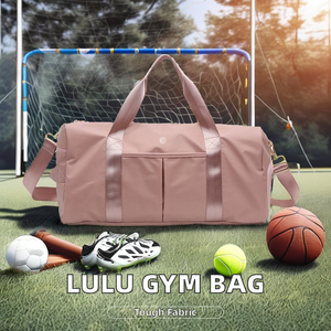 대용량 나일론 체육관 가방 지퍼 클로저 세련된 크로스바디 스포츠 토트 경량 기내 여행 더플 - Product Image 3