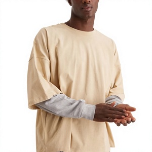 Camiseta de Manga Larga Tejida para Hombre, 100% Algodón, 270 Gramos, Secado Rápido, Transpirable, Cómoda, Mejor Oferta - Product Image 1