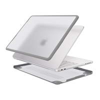 Étui pour ordinateur portable anti-rayures, antichoc, mat, TPU+PC, double matériau, protection, refroidissement pour MacBook Air Pro 13 14 16 pouces