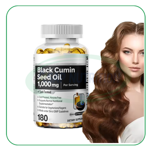 Ausreson kapsul Softgel minyak biji Jinten hitam dukungan imun Vitamin E minyak Jinten hitam - Product Image 1