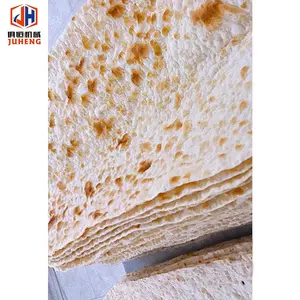 Mesin pembuat roti lavash Armenia mesin produksi tortilla otomatis sepenuhnya lini produksi makanan pembuat roti