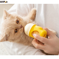Biberón de Silicona Anti-Asfixia para Cachorros y Gatitos, con Escala para Animales Pequeños