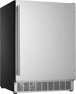 Réfrigérateur extérieur <span class=keywords><strong>encastrable</strong></span> de 24 pouces / Réfrigérateur à boissons sous le comptoir / Réfrigérateur autonome en acier inoxydable - Product Image 1