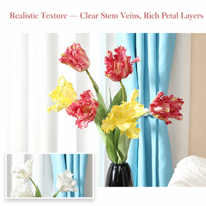 Flores Artificiales de <span class=keywords><strong>Tulipán</strong></span> de Poliuretano de Alta Calidad con Tacto Real para Decoración de Bodas, Fiestas, Centros de Mesa y Hogar - Product Image 4