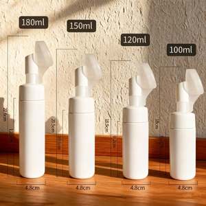 Fabricante de Botellas de Plástico <span class=keywords><strong>PET</strong></span> Vacías para Cosméticos, Blancas, de 100 ml, 5 oz, 200 ml, 250 ml, con Cabezal de Cepillo, Novedad Exclusiva al por Mayor - Product Image 4