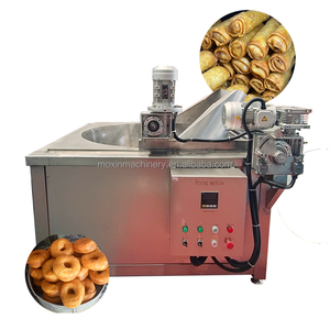 Máquina freidora por lotes Moxin para Tacos Churros Snack Foods para piel de cerdo frito México con componente de motor central - Product Image 3