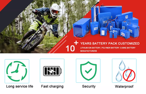 Beste Prestaties 18650 Cellen Li-Ion 60V 20ah Lithium-Ionbatterij Met Beugel Voor Elektrische Fiets Scooter 1000W 2000W - Product Image 5