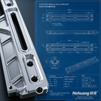 Module de fixation pour pièces OEM de VE CNC, support de barre transversale pour plateau de batterie, boîtier de connecteur HV, boîtier PDU