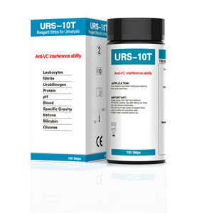 Fabricant de bandelettes de test urinaire pour animaux de compagnie VET-10, 10 paramètres en 1, pH, leucocytes, protéines sanguines, prix d'usine, échantillon gratuit - Product Image 6