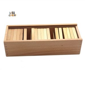 Touch Development Professional Edition Material Sensorial Teaching Toy Montessori Baric Tablets con caja - Product Image 1