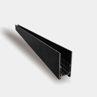 Support de lampe magnétique créatif en aluminium 0.5M 1M encastré au plafond suspendu LED aimant de montage lumières Rail de voie