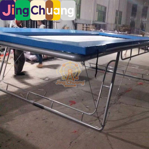 <span class=keywords><strong>Trampoline</strong></span> de sport blanc d'usine, <span class=keywords><strong>trampoline</strong></span> avec filet, <span class=keywords><strong>trampoline</strong></span> de gymnastique acrobatique, accessoires de <span class=keywords><strong>trampoline</strong></span> en filet élastique - Product Image 4